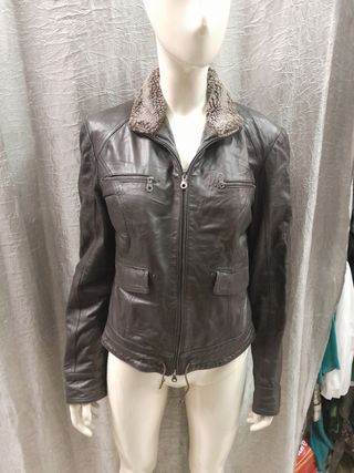 giubbotto donna vera pelle Cinti taglia  46