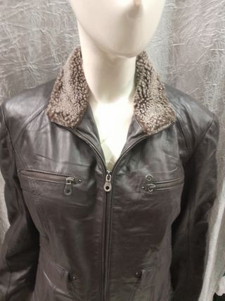 giubbotto donna vera pelle Cinti taglia  46
