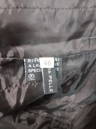 giubbotto donna vera pelle Cinti taglia  46