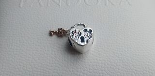 Charm corazón Mickey& Minnie Disney