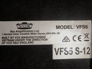 Amplificador VOX VT100X + Pedal VFS-5