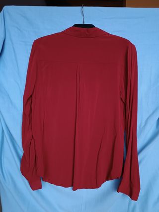 Camisa Burdeos Mujer Easy Wear