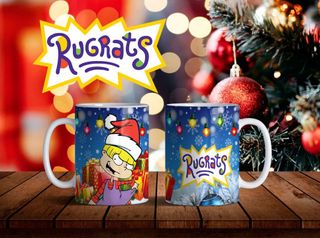 Taza Rugrats Navidad Varios modelos (Ver fotos)