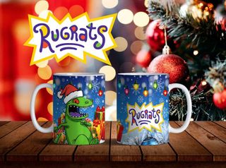 Taza Rugrats Navidad Varios modelos (Ver fotos)
