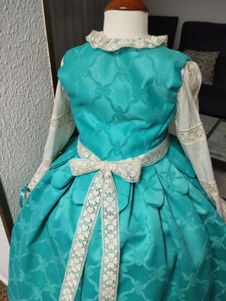 Traje huertana nuevo niña , 4,5,6, años 