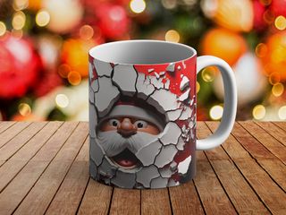 Taza Navidad Efecto 3D  varios modelos (ver fotos)