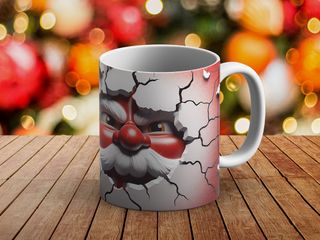 Taza Navidad Efecto 3D  varios modelos (ver fotos)