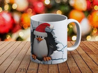 Taza Navidad Efecto 3D  varios modelos (ver fotos)