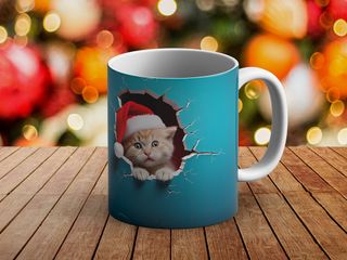 Taza Navidad Efecto 3D  varios modelos (ver fotos)