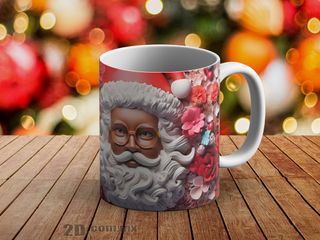 Taza Navidad Efecto 3D  varios modelos (ver fotos)