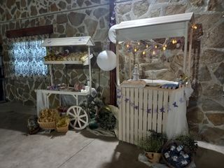 Carro de chuches. Se alquilan