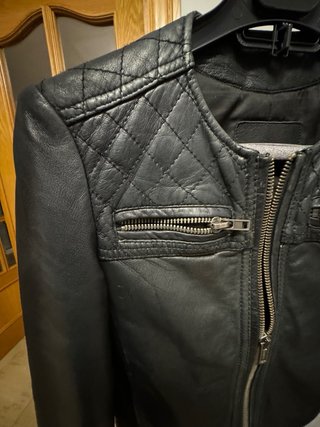 Chaqueta piel Xs Mango