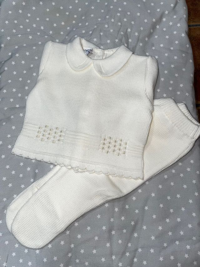 Conjunto bebé de lana
