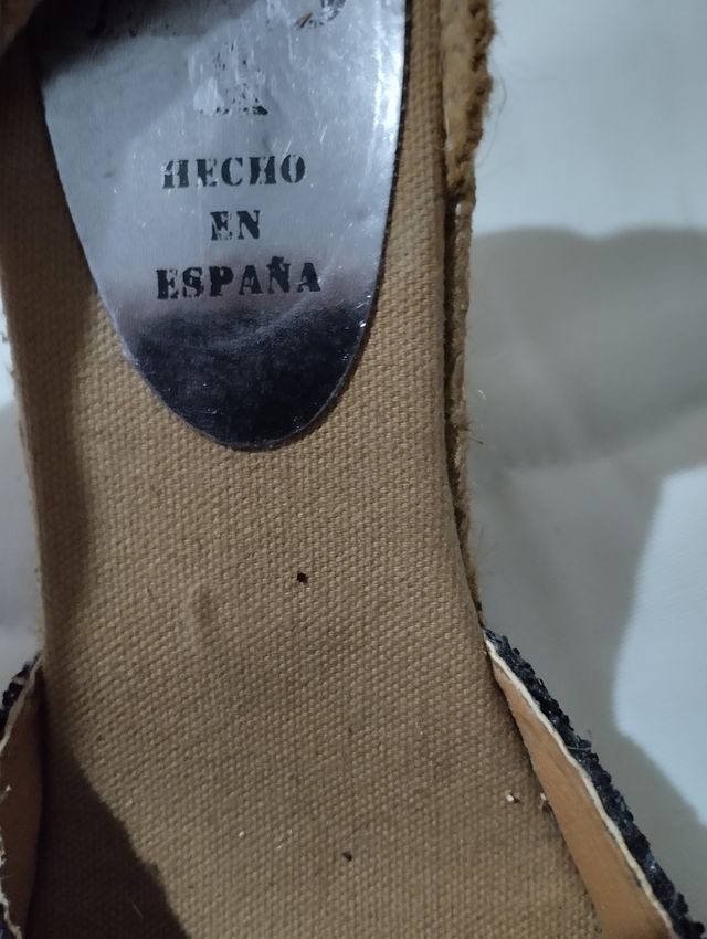 Alpargatas con cuña