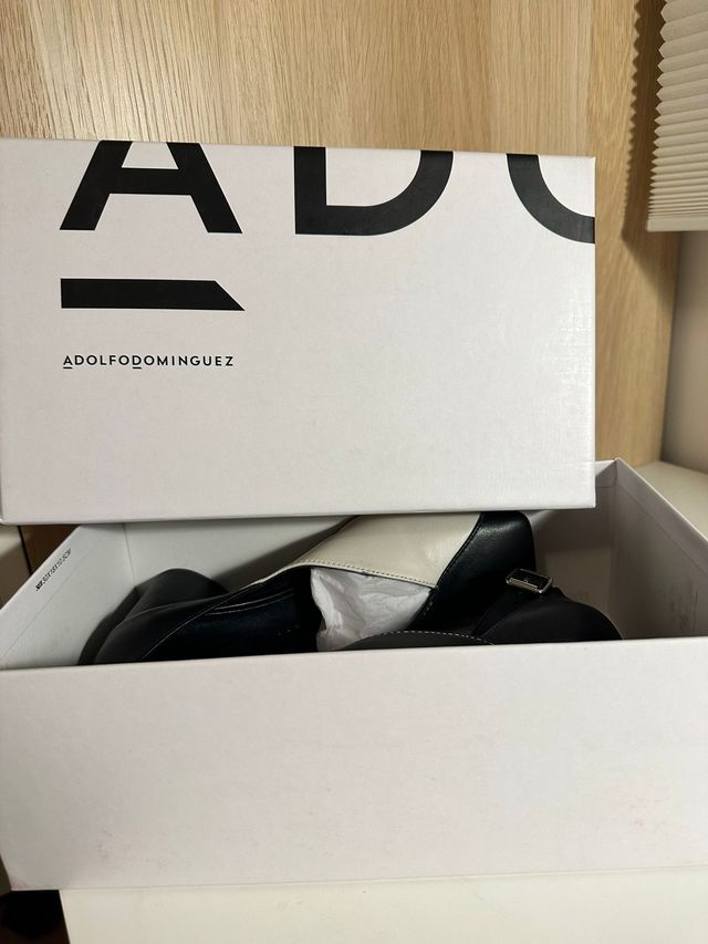 Tacones  bicolor Adolfo Dominguez