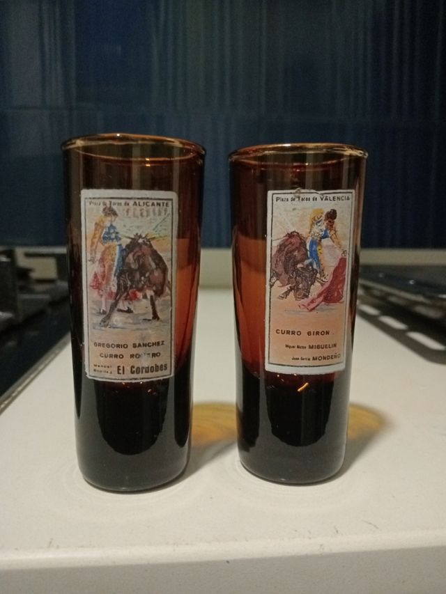 Vaso del cordobes y de curro giron