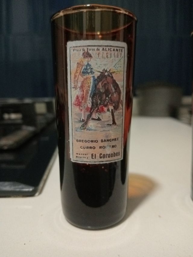 Vaso del cordobes y de curro giron