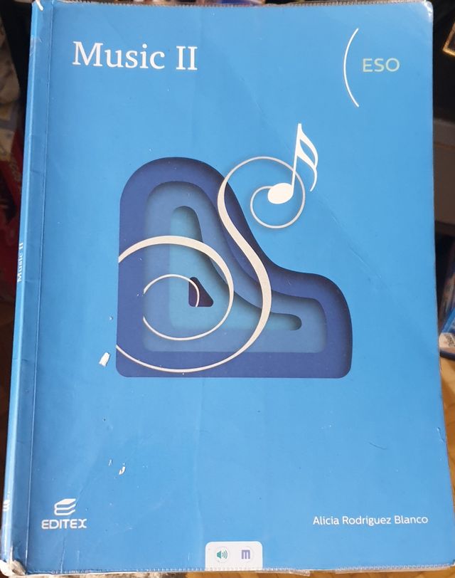 Libro de texto Music II ESO Editex