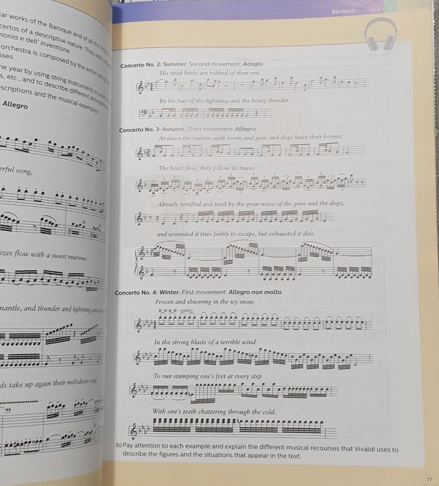 Libro de texto Music II ESO Editex