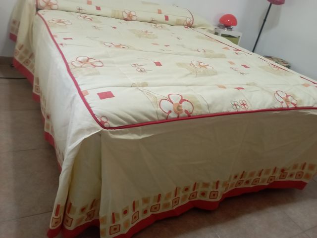 Colcha otoño cama matrimonio