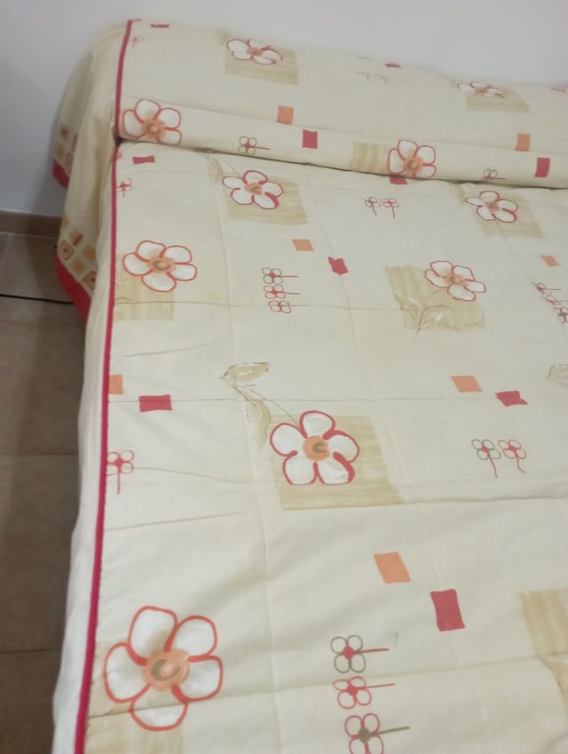 Colcha otoño cama matrimonio