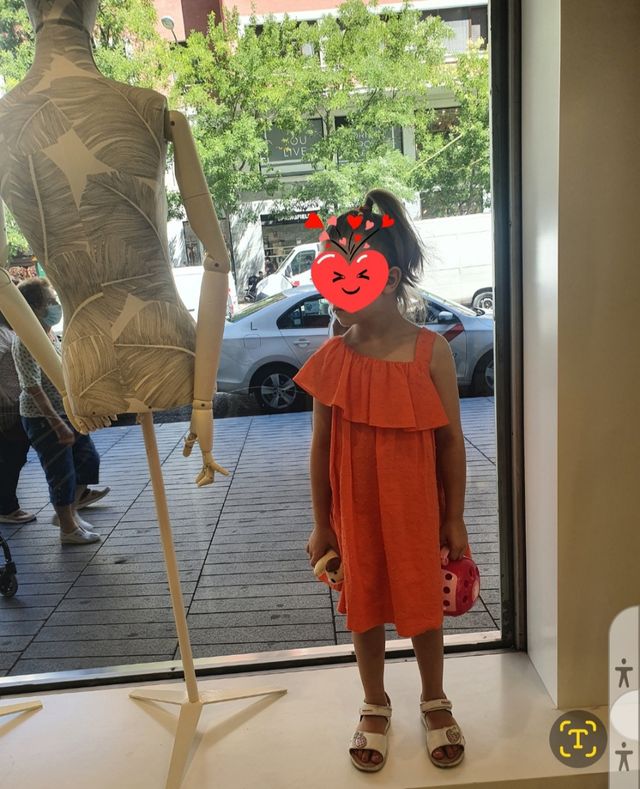 Vestidazo Tizzas T 5-6 años