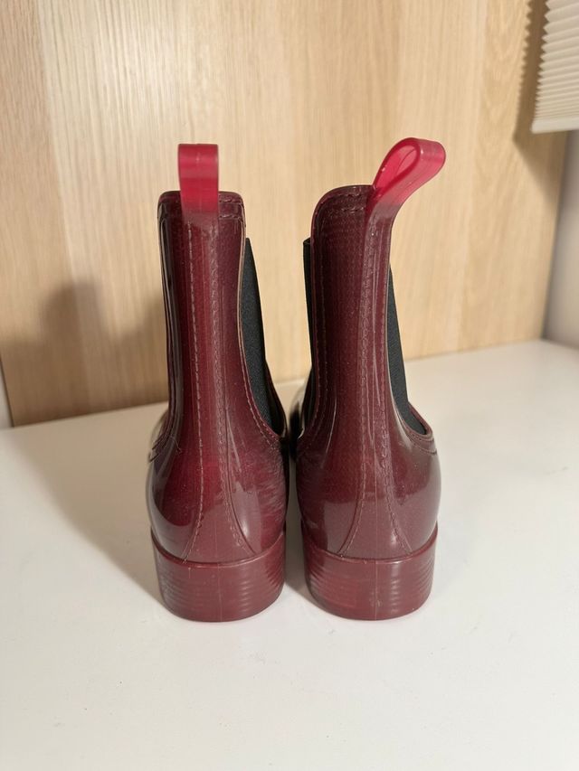 botas de agua tobilleras