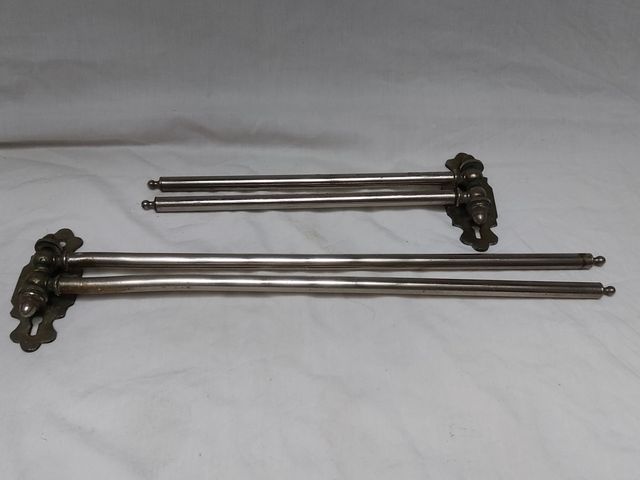 #91 Toalleros de acero antiguos vintage