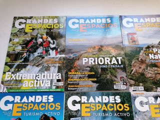 Dieciséis revistas grandes espacios