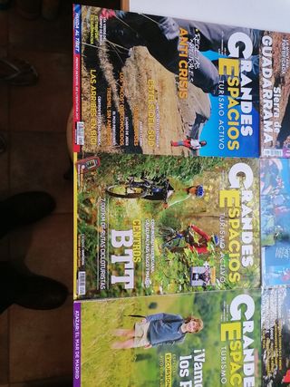 Dieciséis revistas grandes espacios