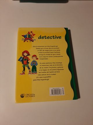 Libro Kika Superbruja 1-detective