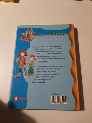 Libro Kika Superbruja y los piratas 2