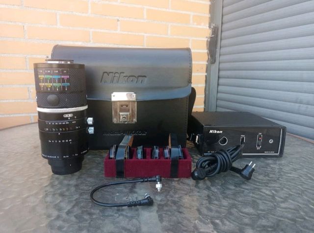 Medical Nikkor 200mm completo 