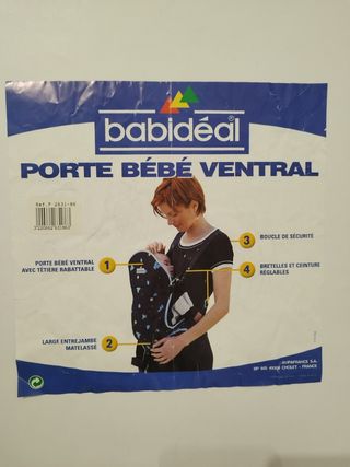 Mochila portabebés Babidéal 