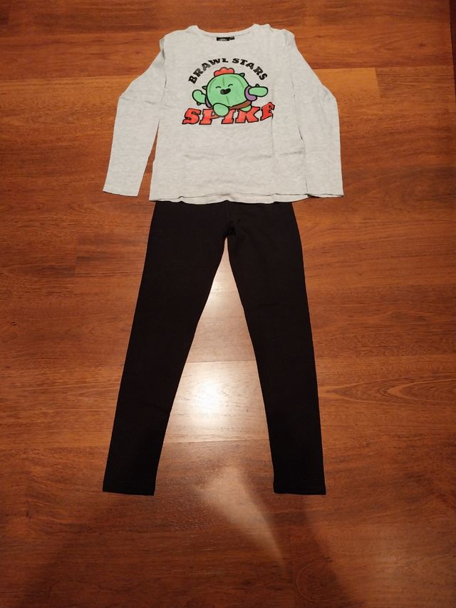 Leggins y Camiseta de Niña 10/11 Años