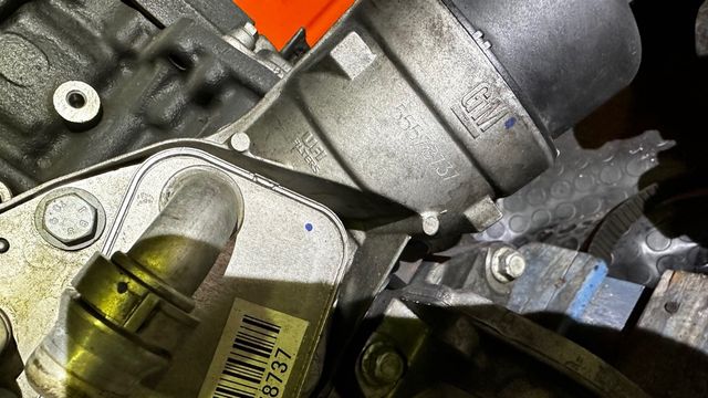 Enfriador de aceite Opel insignia 2012