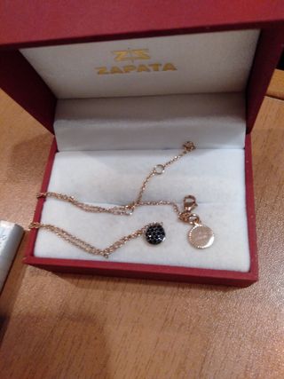 Cadena y colgante baño oro Aristocrazy