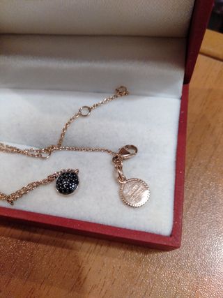 Cadena y colgante baño oro Aristocrazy