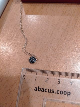 Cadena y colgante baño oro Aristocrazy