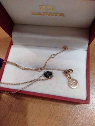 Cadena y colgante baño oro Aristocrazy