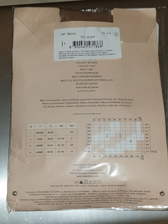 Collant Calzedonia rete piccola