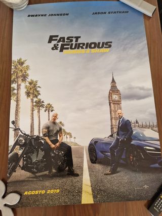 Póster Fast &Furious