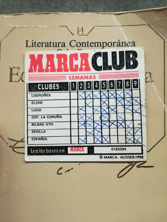 Marca apuesta 1988