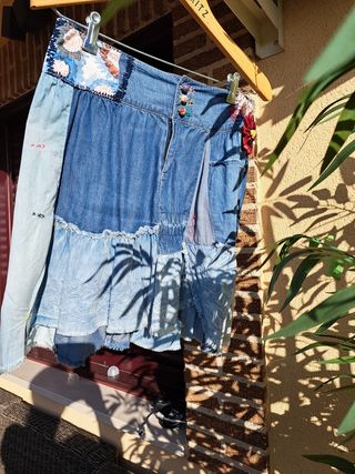 Falda de desigual
