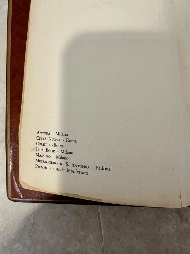 Messale di ogni giorno ed. Piemme lib.Vaticana