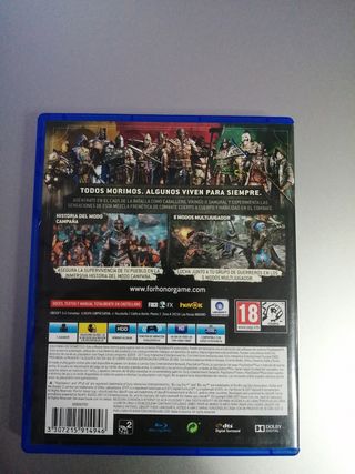 For Honor PS4.