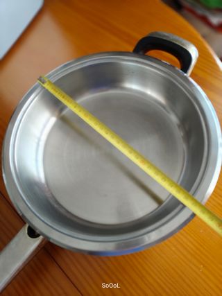 Tipo amc CAZUELA, OLLA o CACEROLA plana