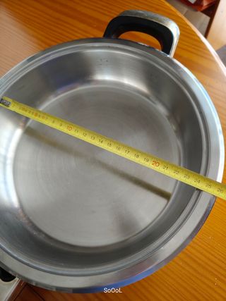 Tipo amc CAZUELA, OLLA o CACEROLA plana