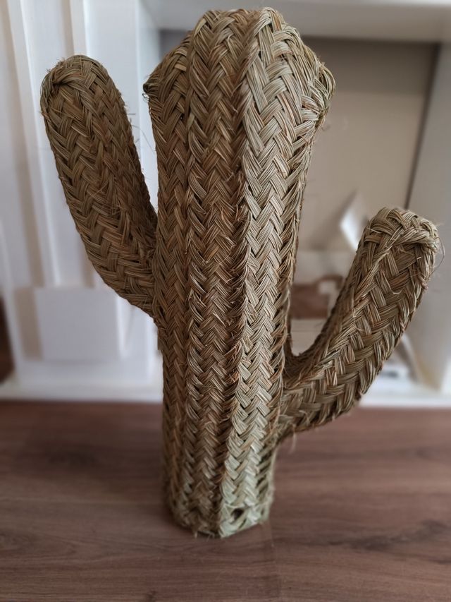 Cactus de esparto decoracion