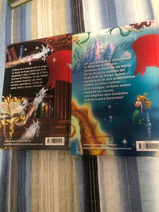 Dos libros Geronimo Stilton